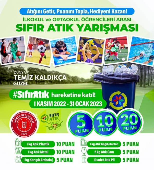 Gürsulu Öğrenciler ‘Sıfır Atık’ İçin Yarışacak fotoğraf 4