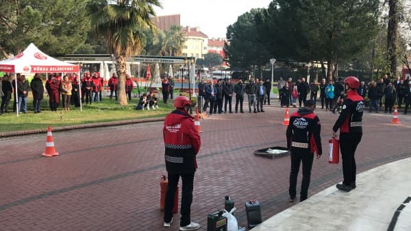 Gürsu Belediyesi’nde Gerçeği Aratmayan Tatbikat fotoğraf 1