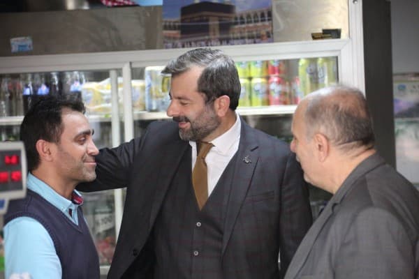 BAŞKAN IŞIK, SAHADA HALKIN NABZINI TUTUYOR fotoğraf 3