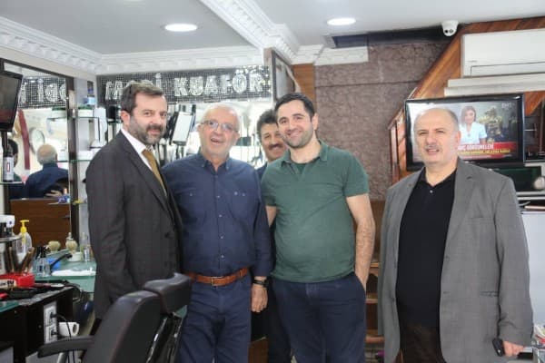 BAŞKAN IŞIK, SAHADA HALKIN NABZINI TUTUYOR fotoğraf 5