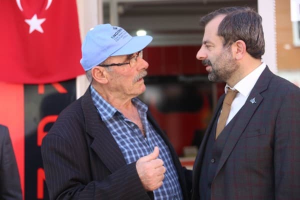 BAŞKAN IŞIK, SAHADA HALKIN NABZINI TUTUYOR fotoğraf 7