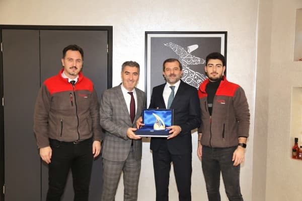Başkan Mustafa Işık, Genç Stajyerlerin Misafiri Oldu fotoğraf 5