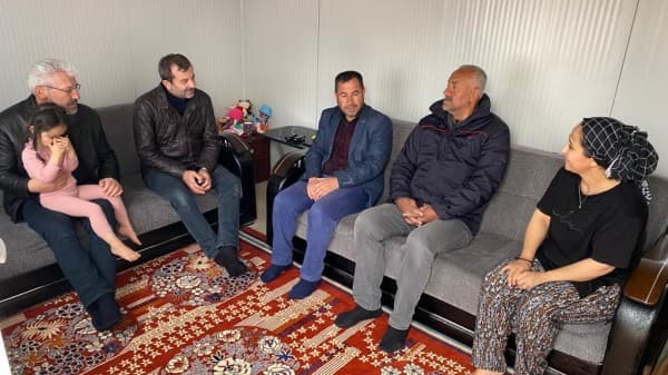 Başkan Işık Yeniden Afet Bölgesi’nde fotoğraf 7