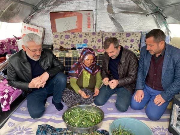 Başkan Işık Yeniden Afet Bölgesi’nde fotoğraf 8