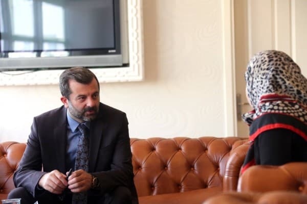 BAŞKAN IŞIK GÜRSULULARI DİNLİYOR fotoğraf 3