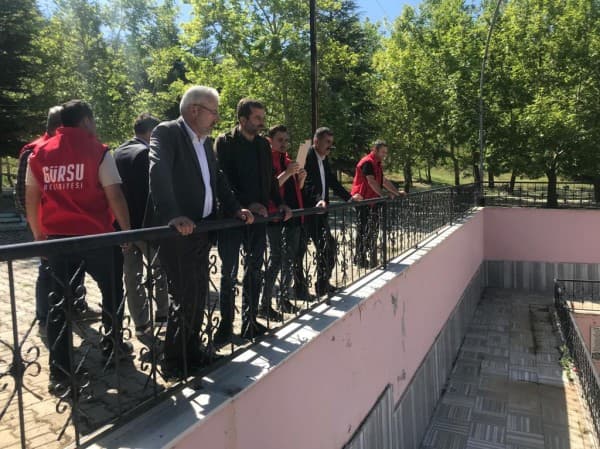 Gürsu Belediyesi Teknik Ekibi Deprem Bölgesinde fotoğraf 4
