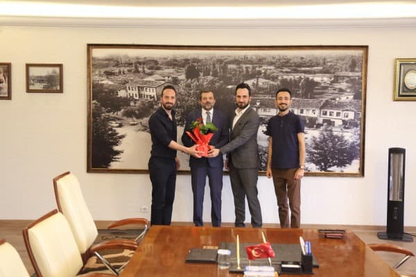 Başkan Işık’a Ziyaretçi Akını fotoğraf 1