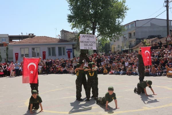 GÜRSU ÇOCUKLARLA RENKLENDİ fotoğraf 18