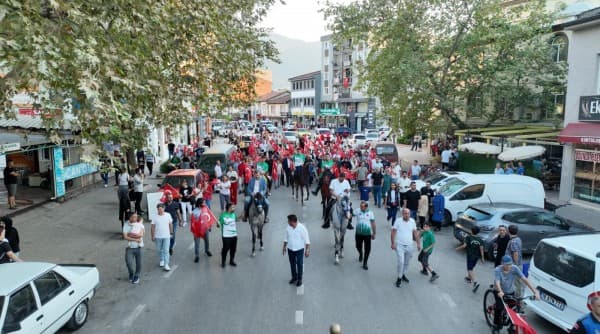 Başkan Işık, Atlı Kortejin Başını Çekti fotoğraf 1