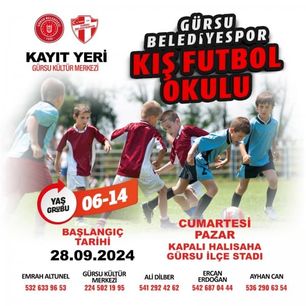 Gürsu’nun Yetenekli Kramponları Eğitilecek fotoğraf 1