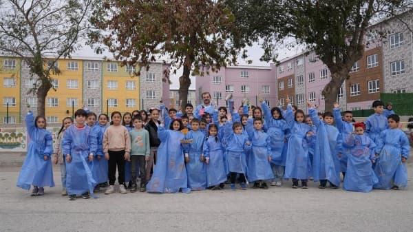 Metrelerce Duvarı Minikler Boyadı fotoğraf 11
