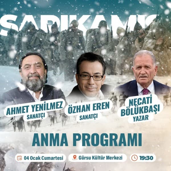 Sarıkamış Şehitleri Gürsu’da Yürüyüşle Anılacak fotoğraf 1