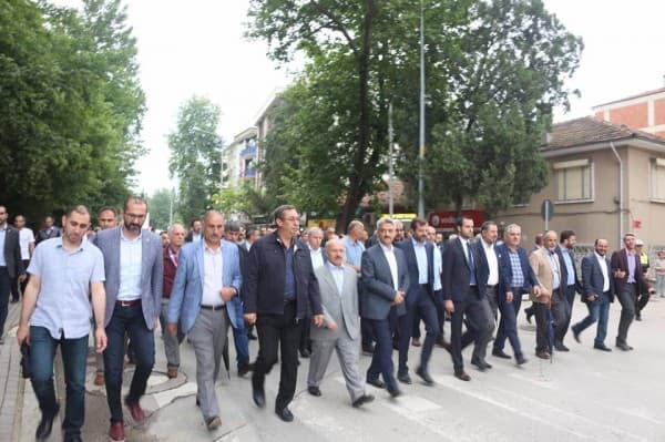 GÜRSU’NUN ŞEHİT BELEDİYE BAŞKANI CÜNEYT YILDIZ ANILDI fotoğraf 11