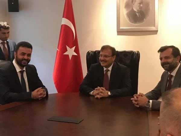 Gürsu Heyeti Başbakan Yardımcısı Hakan Çavuşoğlu’nu Ziyaret Etti fotoğraf 6