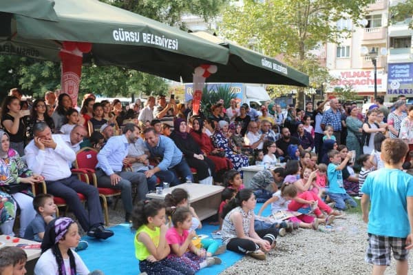 GÜRSU’DA ULUSLARARASI HALK DANSLARI COŞKUSU fotoğraf 17