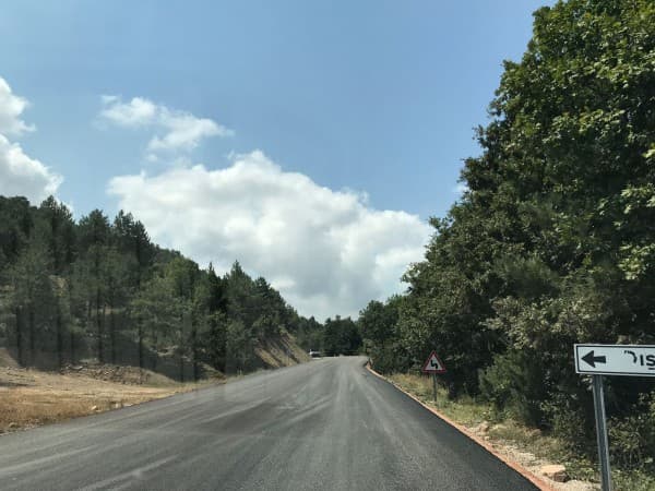 GÜRSU ERİCEK - DIŞKAYA YOLU ASFALTLANIYOR fotoğraf 2
