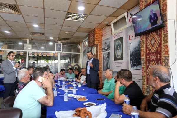 GÜRSULULAR SABAH SOHBETLERİNDE BAŞKAN IŞIKLA BULUŞUYOR fotoğraf 1