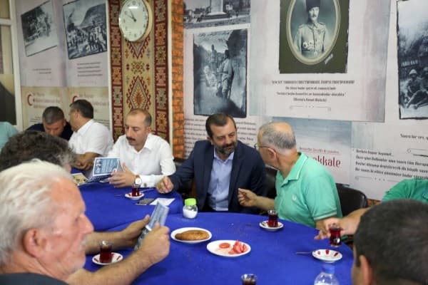 GÜRSULULAR SABAH SOHBETLERİNDE BAŞKAN IŞIKLA BULUŞUYOR fotoğraf 2