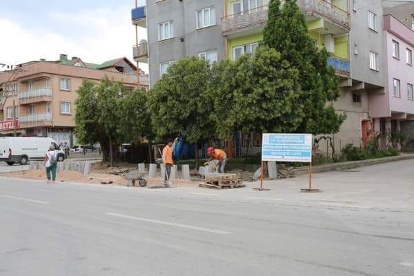 GÜRSU’NUN CADDELERİ KENT ESTETİĞİYLE GELİŞİYOR fotoğraf 7