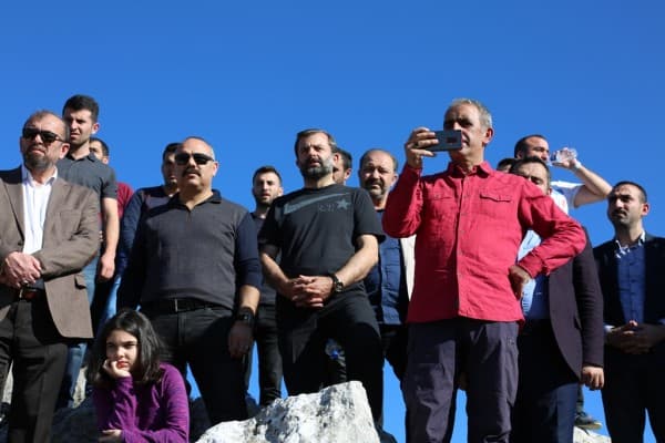 29 EKİM COŞKUSU GÜRSU SEMALARINDA DALGALANDI fotoğraf 1