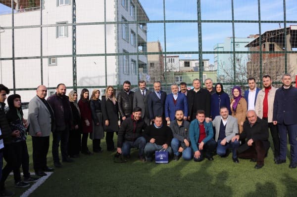 YENİDOĞAN HALI SAHA TESİSİ HİZMETE AÇILDI fotoğraf 8