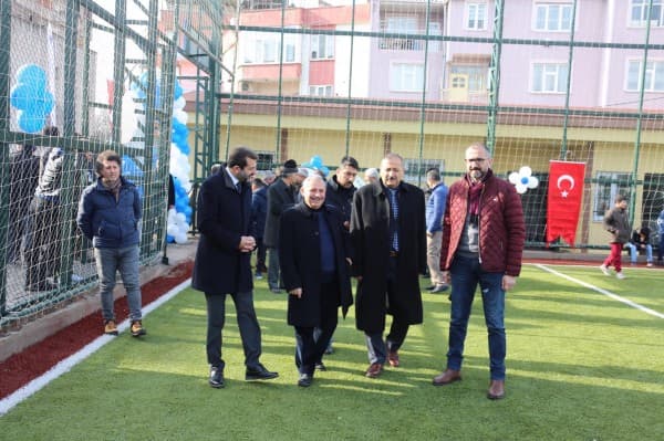 YENİDOĞAN HALI SAHA TESİSİ HİZMETE AÇILDI fotoğraf 9
