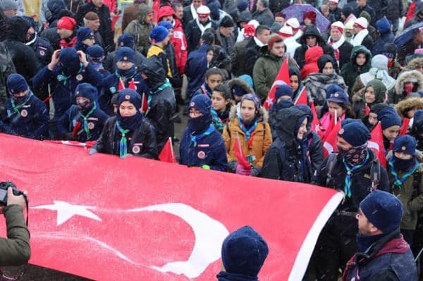 SARIKAMIŞ DESTANI’NIN KAHRAMANLARI GÜRSU’DA ANILDI. fotoğraf 11