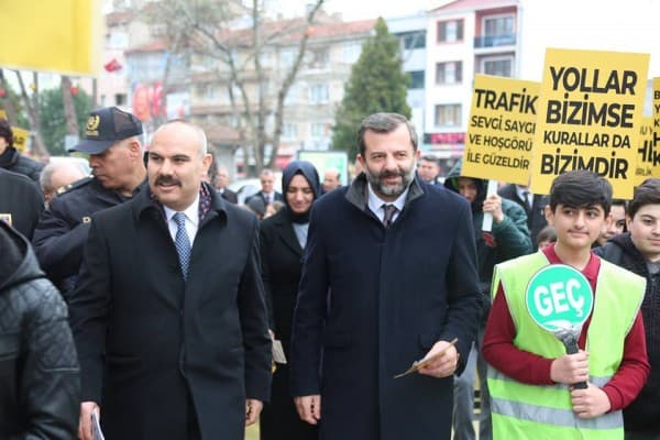 GÜRSU PROTOKOLÜ YAYALAR İÇİN YOLLARDAYDI fotoğraf 1