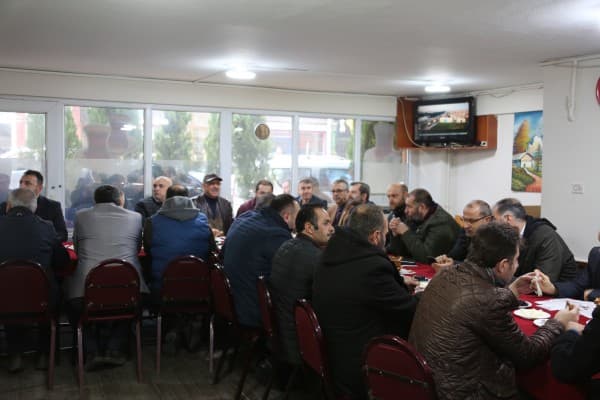 GÜRSU ESNAFI BAŞKAN IŞIK’I AĞIRLADI fotoğraf 1