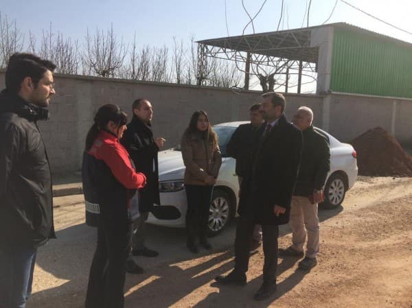 GÜRSU’DA HASTANE YOLUNA BAKIM fotoğraf 2