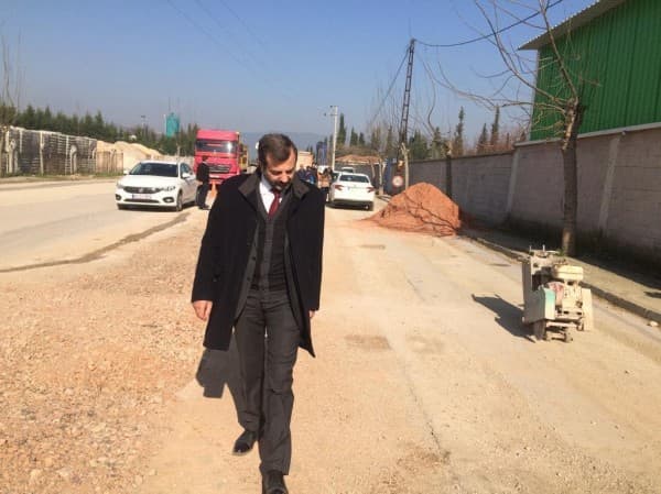 GÜRSU’DA HASTANE YOLUNA BAKIM fotoğraf 3