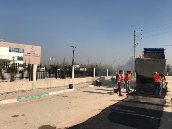 GÜRSU’DA HASTANE YOLUNA BAKIM fotoğraf 7
