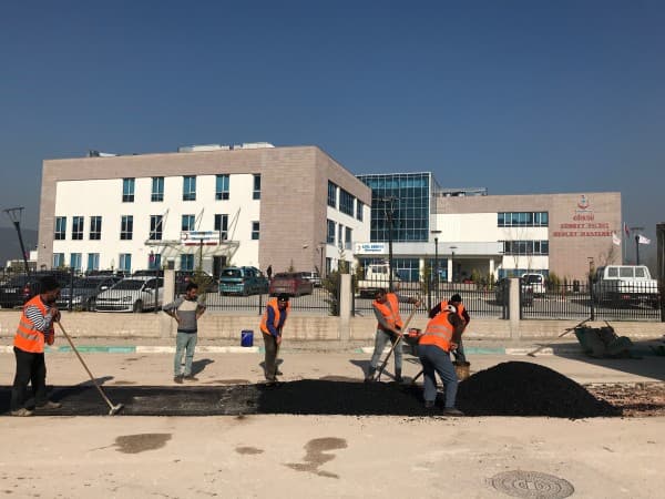 GÜRSU’DA HASTANE YOLUNA BAKIM fotoğraf 8