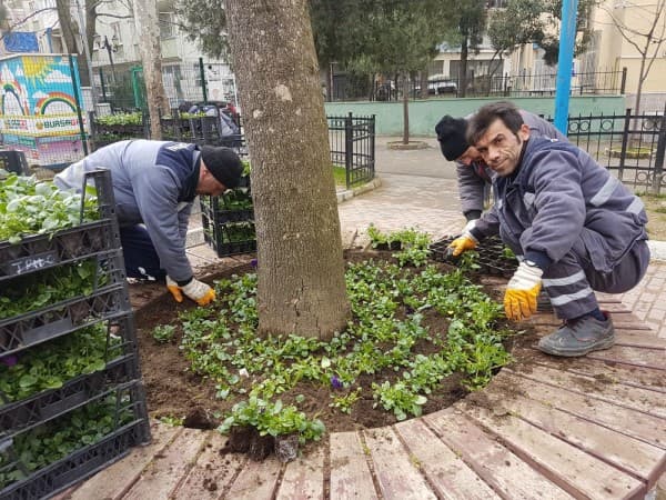 GÜRSU’NUN PARKLARI VE CADDELERİ ÇİÇEK AÇIYOR fotoğraf 5