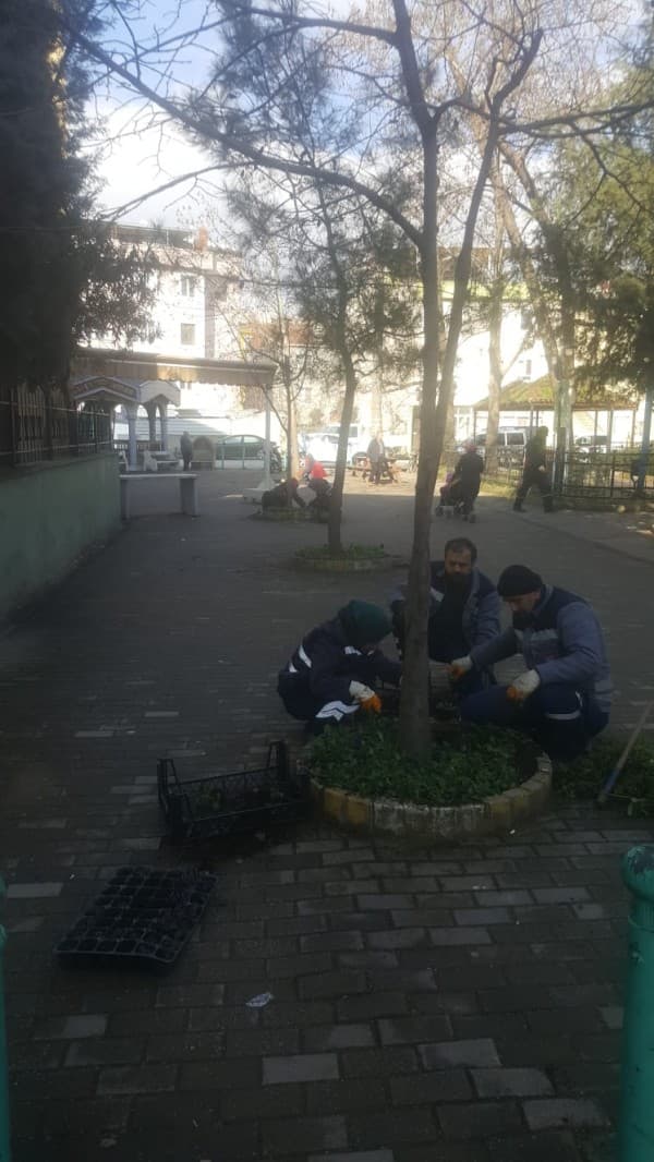 GÜRSU’NUN PARKLARI VE CADDELERİ ÇİÇEK AÇIYOR fotoğraf 10