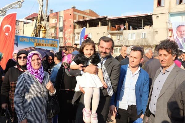 GÜRSU YENİDOĞAN MAHALLESİ KAPALI PAZAR VE OTOPARKI’NIN TEMELİ ATILDI fotoğraf 4