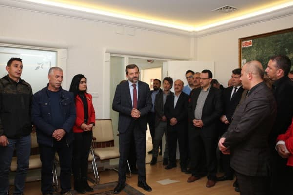 BAŞKAN IŞIĞA PERSONELİNDEN COŞKULU KARŞILAMA fotoğraf 7