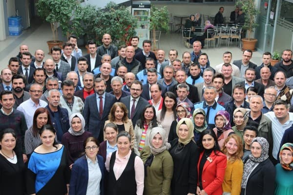 BAŞKAN IŞIĞA PERSONELİNDEN COŞKULU KARŞILAMA fotoğraf 11