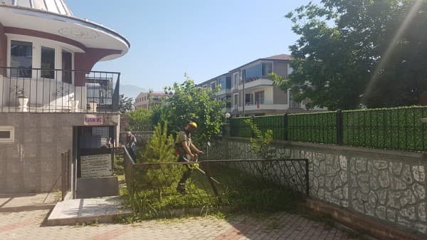 GÜRSU’DA KAMUSAL ALANLARDA YAZ IŞILTISI fotoğraf 3