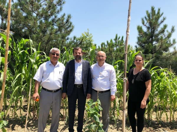 TARIM KURSİYERLERİ ÜRETTİKLERİ ÜRÜNLERLE GÜRSU PROTOKOLÜNÜ AĞIRLADI fotoğraf 2