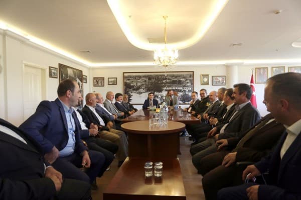 GÜRSU PROTOKOLÜ MUHTARLARIN GÜNÜNÜ KUTLADI fotoğraf 5