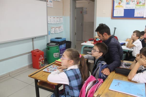 GÜRSULU ÖĞRENCİLERE DOĞANIN DENGESİNİ KORUMA BİLİNCİ AŞILANIYOR fotoğraf 2