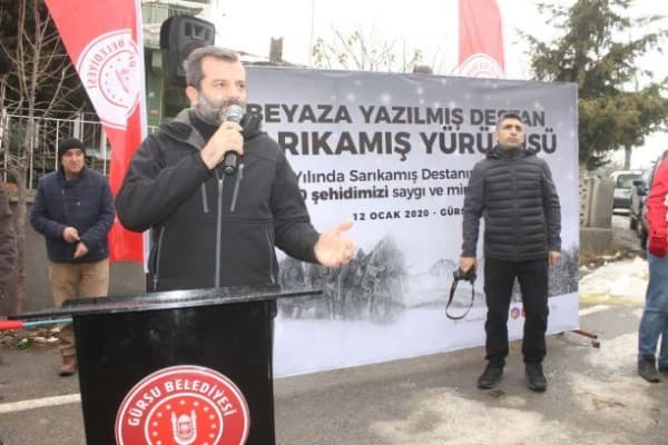 GÜRSULULAR BEYAZA YAZILMIŞ SARIKAMIŞ DESTANININ KAHRAMANLARINI ANDI fotoğraf 3