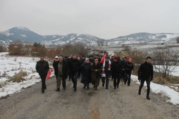 GÜRSULULAR BEYAZA YAZILMIŞ SARIKAMIŞ DESTANININ KAHRAMANLARINI ANDI fotoğraf 12
