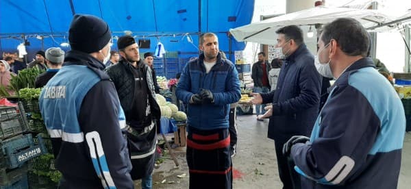 GÜRSULULAR İÇİN KORUNMA TEDBİRLİ PAZAR ALIŞVERİŞİ SAĞLANDI fotoğraf 2