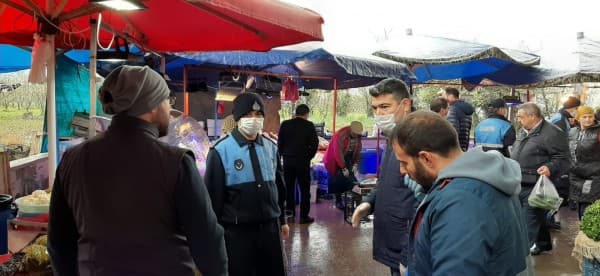 GÜRSULULAR İÇİN KORUNMA TEDBİRLİ PAZAR ALIŞVERİŞİ SAĞLANDI fotoğraf 9