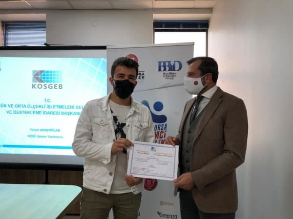 GENÇ GİRİŞİMCİLER SERTİFİKALARINI ALDI fotoğraf 5