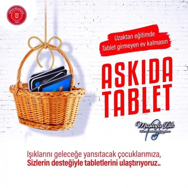 ASKIDA TABLET UZAKTAN EĞİTİME DESTEK fotoğraf 1