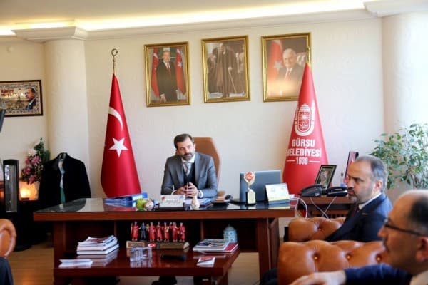BAŞKAN AKTAŞ’TAN BAŞKAN IŞIK’A ZİYARET fotoğraf 9