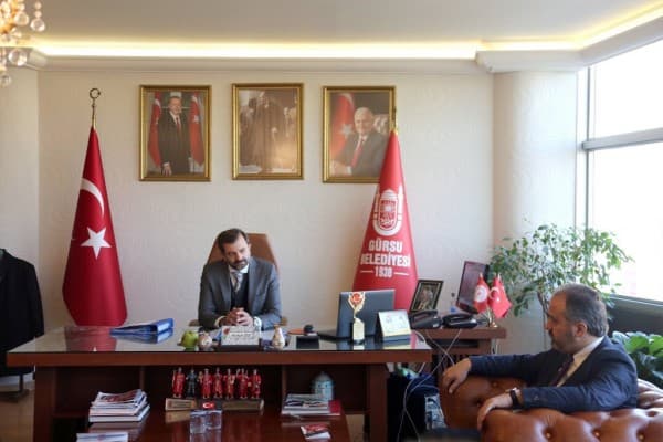 BAŞKAN AKTAŞ’TAN BAŞKAN IŞIK’A ZİYARET fotoğraf 18